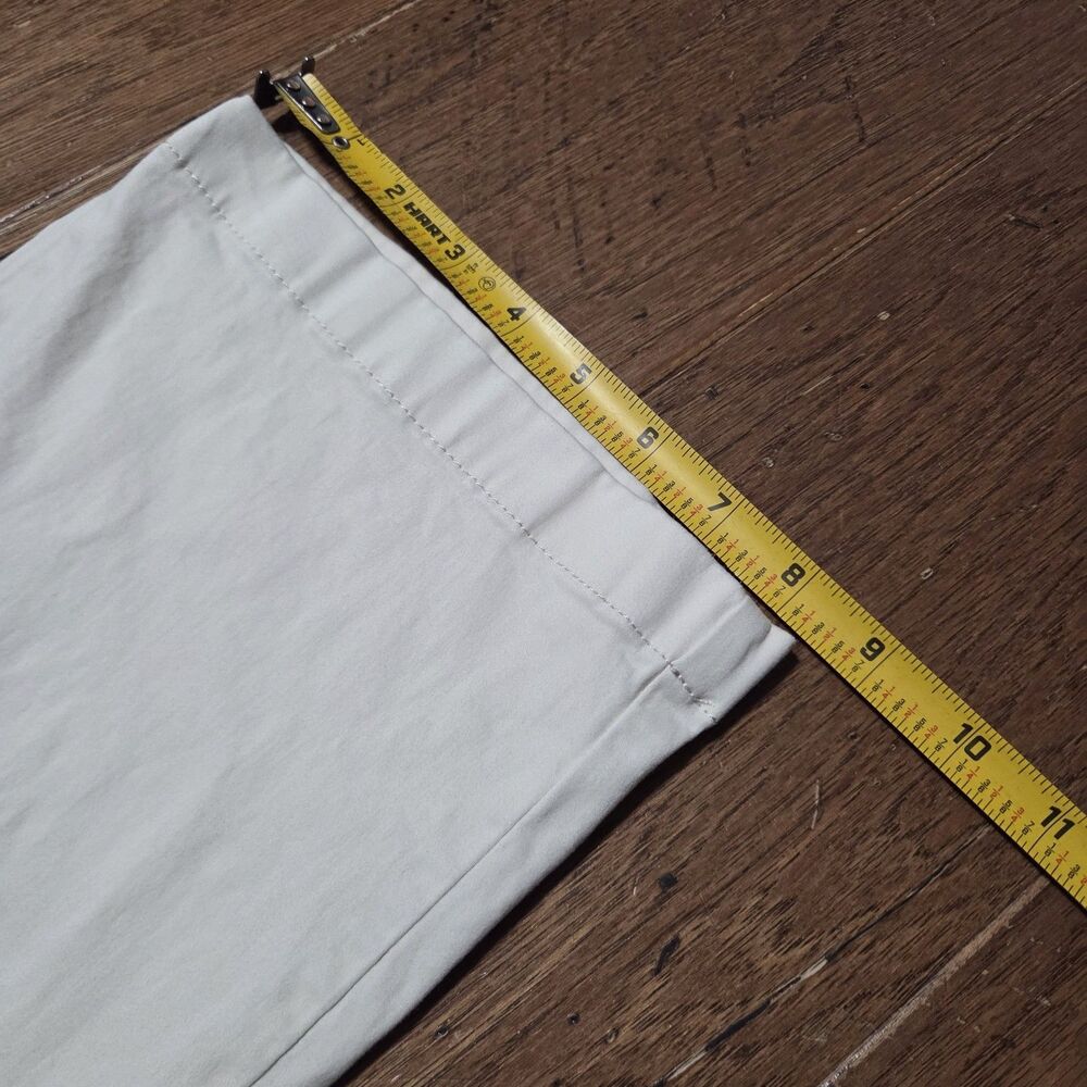 Tommy Bahama Boracay Flat Front Chino Pants Mens 40x30 Khaki Stretch Trousers - Picture 9 of 9